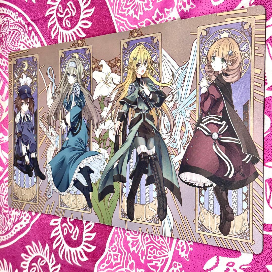 【開封済み】遊戯王 エクソシスター エクシーズ ソラトモエ プレイマット