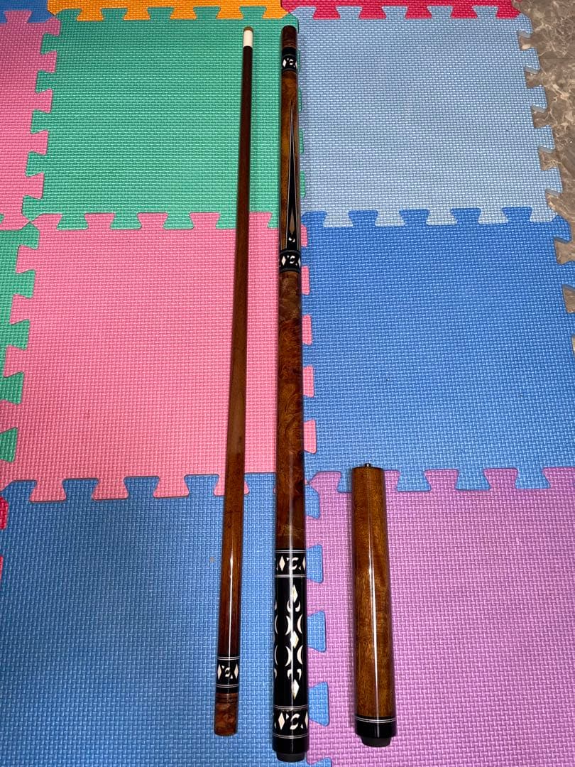 カスタムビリヤードキュー ZEN ゼン カスタムキュー 天空の鏡 （2シャフト装備）｜ビリヤード