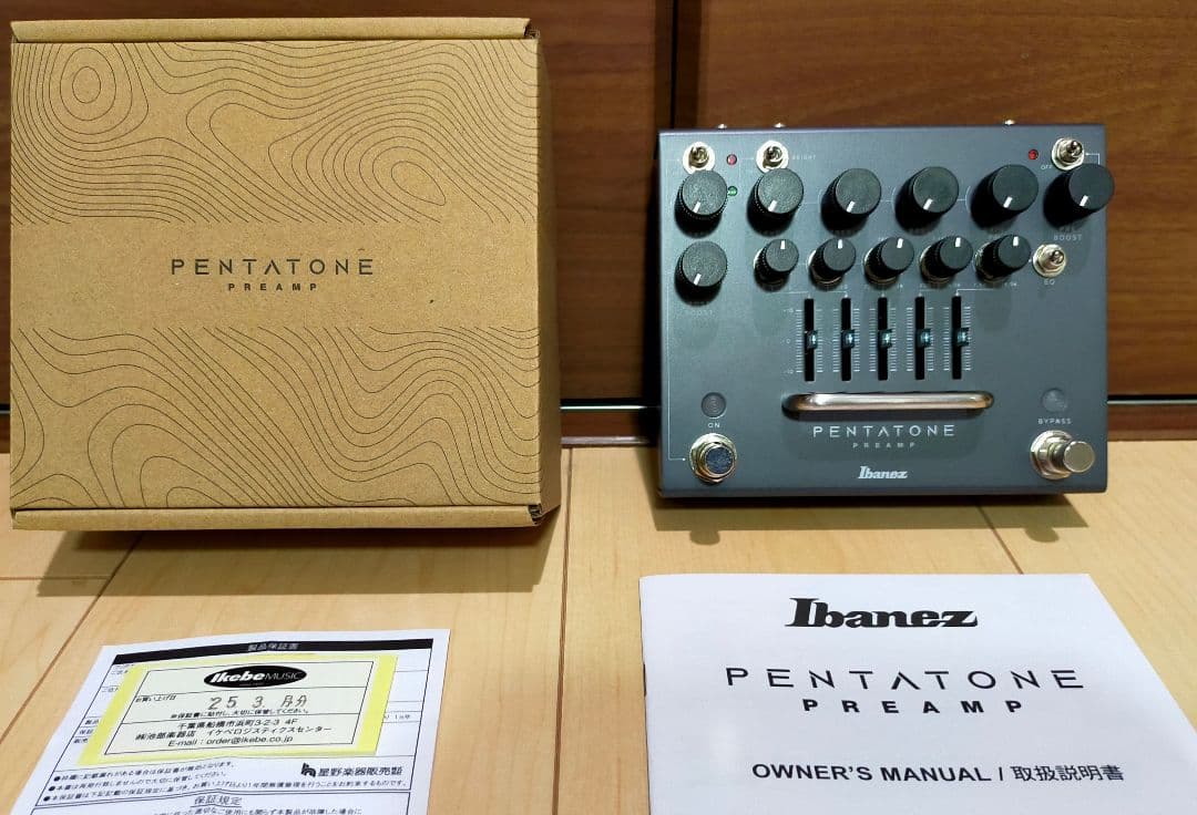 Ibanez　PTPRE 『PENTATONE PREAMP』ほぼ新品！
