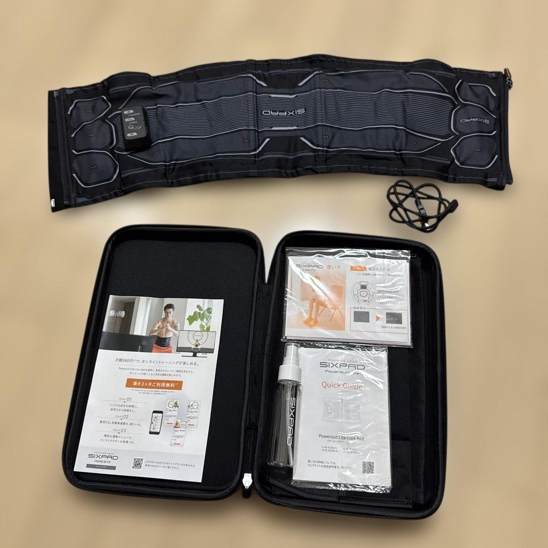 矯正用品・補助ベルト sixpad powersuit lite abs