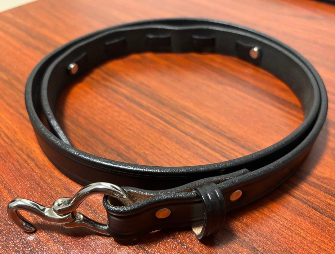 Tory Leather Mini Hook Buckle Belt 40インチ