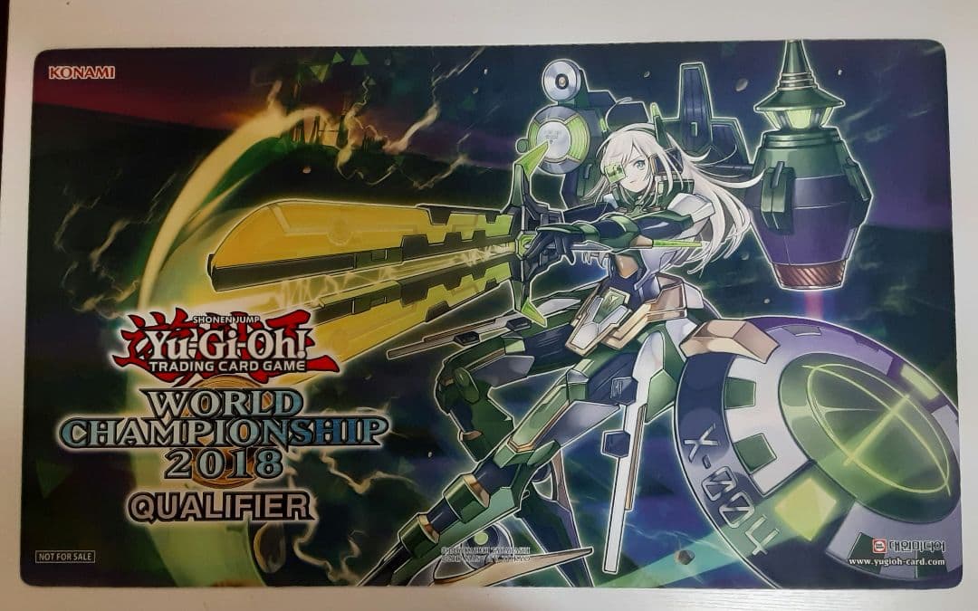 遊戯王 閃刀姫ハヤテ WCS2018 韓国 公式プレイマット