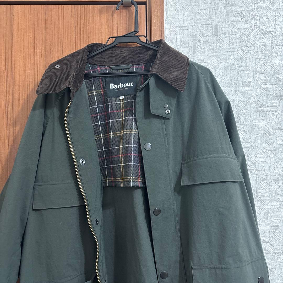Barbour ダークグリーンジャケット 42 中古・古着通販】Barbour (バブアー) ジャケット ダークグリーン
