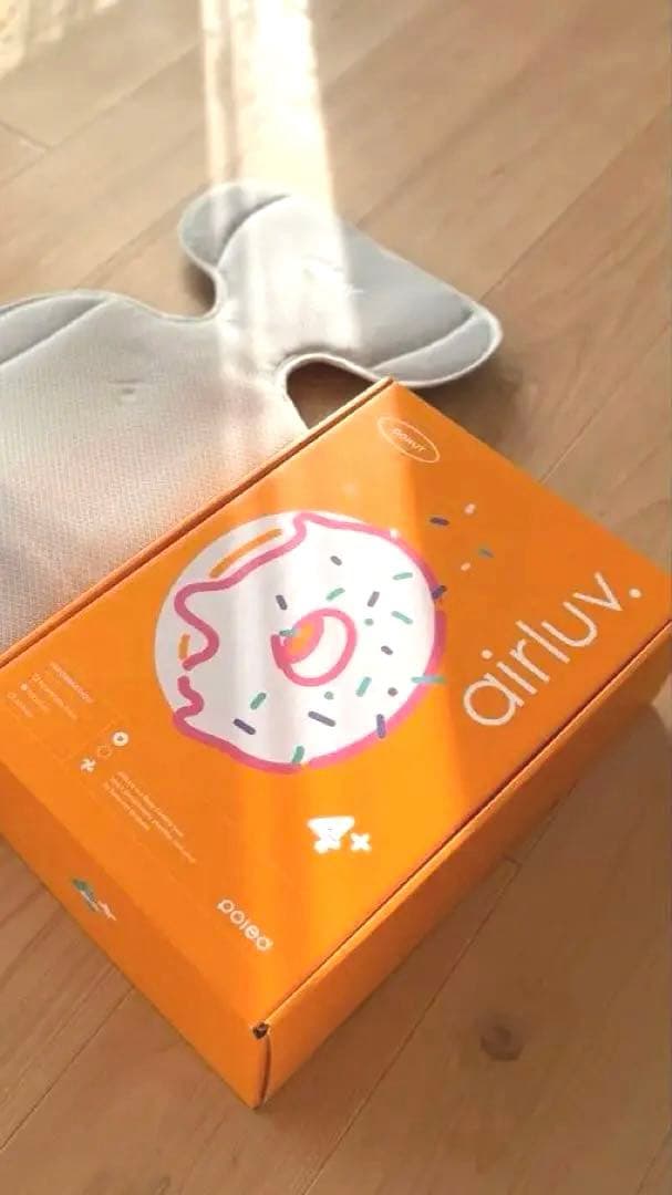 値下げ【新品未使用】 airluv4+ DONUTエアラブ4プラス　クールグレイ airluv4+ donut | エアラブ4プラス ドーナッツ 送風機能付きクール