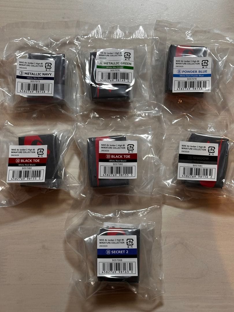 その他 NIKEAirJordan1High85MINIATURE COLLECTION