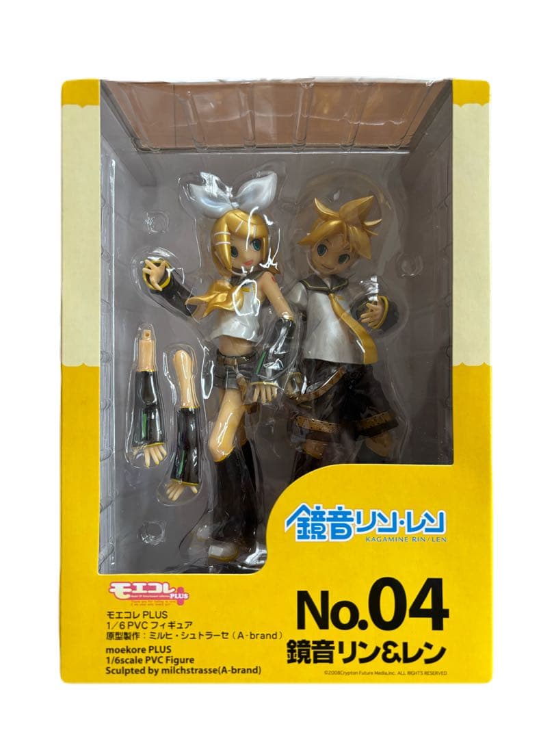 ボークス モエコレ PLUS ボーカロイド 鏡音リン&レン 1/6 PVC