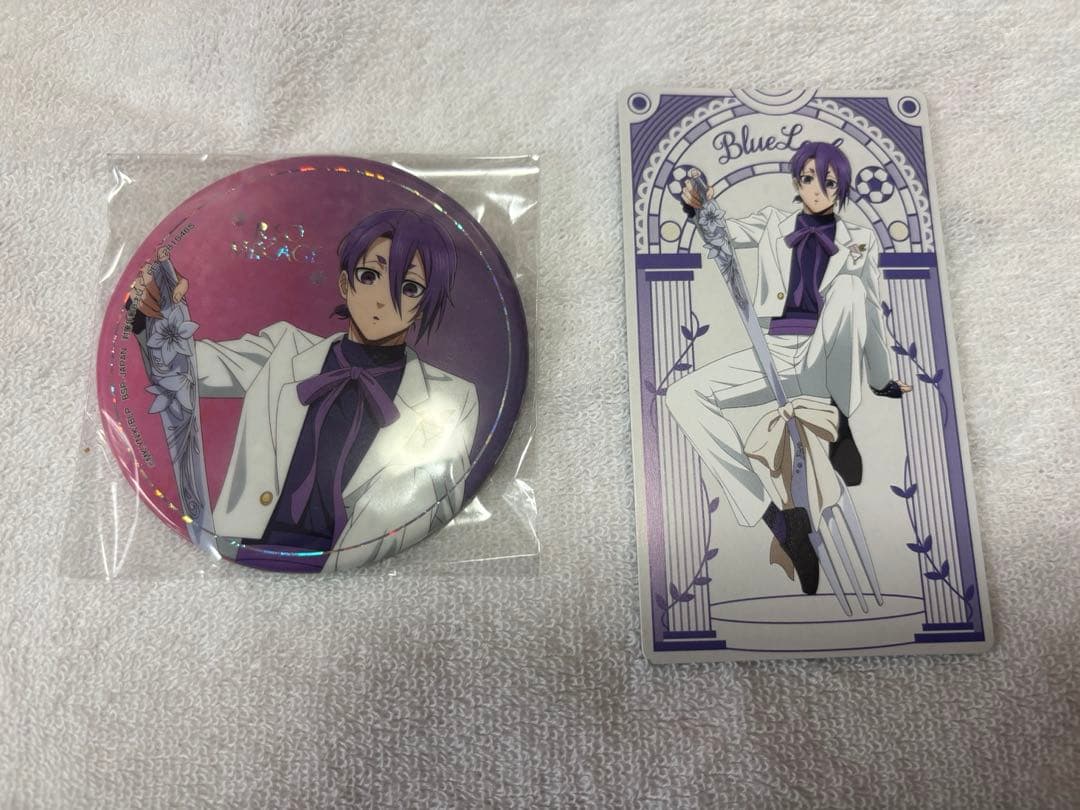 御影玲王 ブルーロック ナムコ限定 缶バッジ sweets flavor - メルカリ