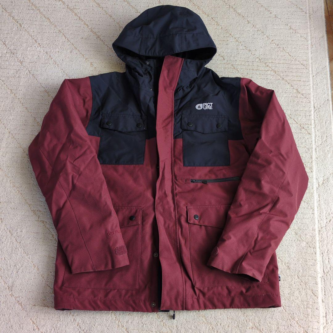 PICTURE スノーボードウェア メンズ Lサイズ 43DEGREES スノーボードウェア スキーウェア メンズ ユニセックス 上下