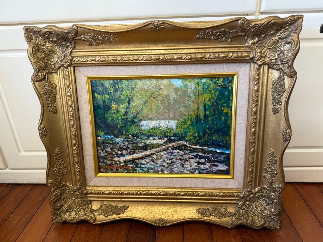 110.「タイトル不明」髙橋一善 油絵