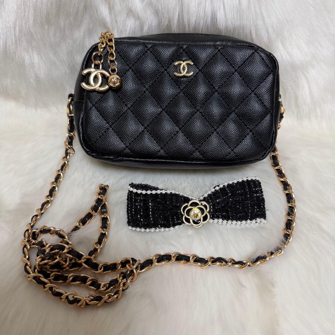 R*)様 Chanel キルティング チェーン ショルダーバッグ CHANEL（シャネル） ショルダーバッグ CHANEL22 レザーキルティング