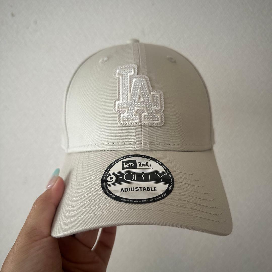 ニューエラ　9FORTYRHINESTONE キャップ　ストーン新品