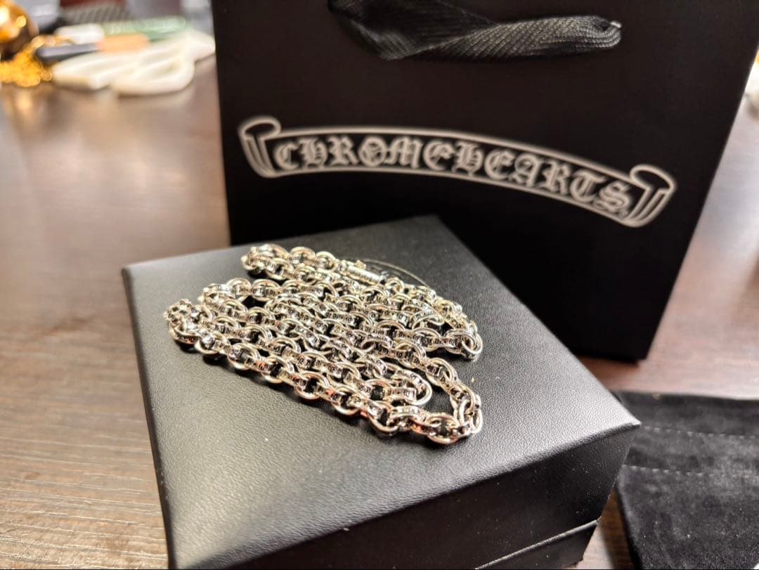極美品 ⚜️クロムハーツ⚜️ ネックレス925シルバー CHROME ダガー