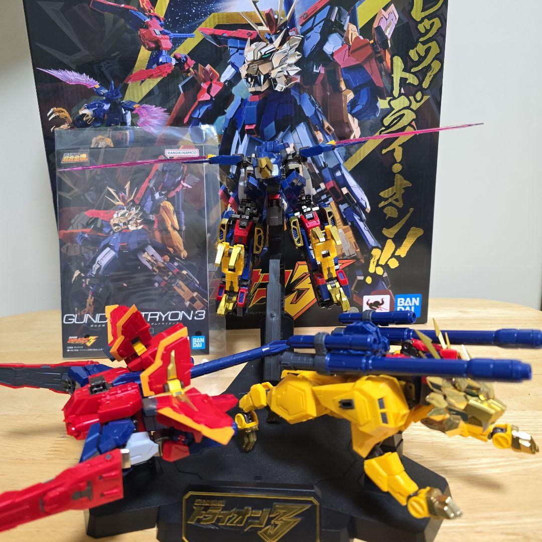 超合金魂 GX-113 最強機動 ガンダムトライオン3 Amazon | TAMASHII NATIONS 超合金魂 GX-113 ガンダムビルド