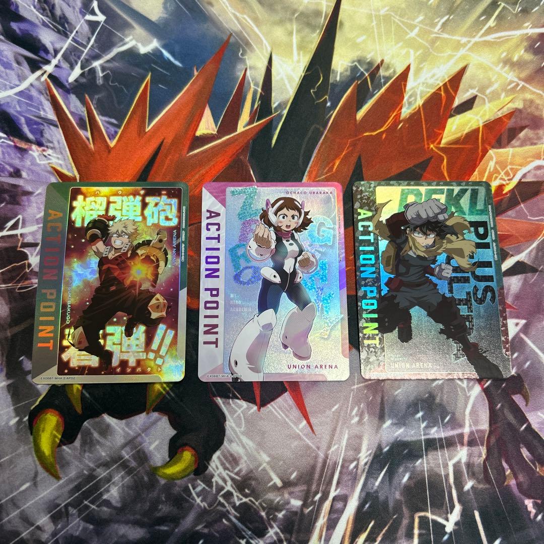 爆豪 勝己 / 麗日 お茶子 / 緑谷 出久 アクションポイント