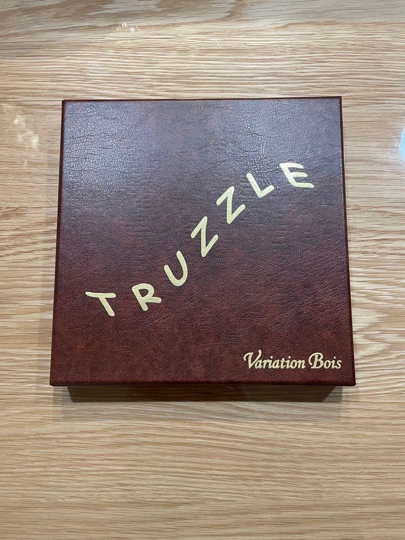 【希少品】TRUZZLEトラズルAtoll環礁フランス製木製立体ジグソーパズル