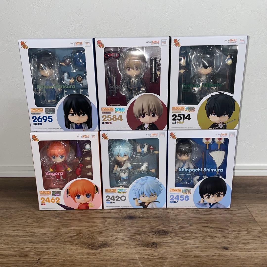 銀魂　ねんどろいど　計6点　まとめ売り