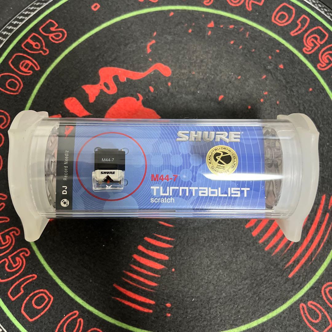 (新品未使用)SHURE M44-7 ターンテーブルカートリッジ SHURE M44-7 カートリッジ 未使用 正規品 - メルカリ