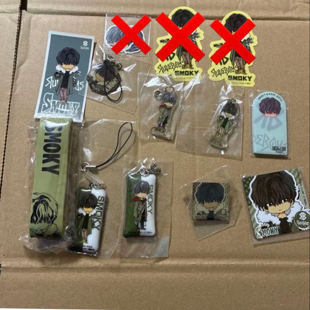 HiGH&LOW 窪田正孝　スモーキー　ストラップ　CLAMP ステッカー