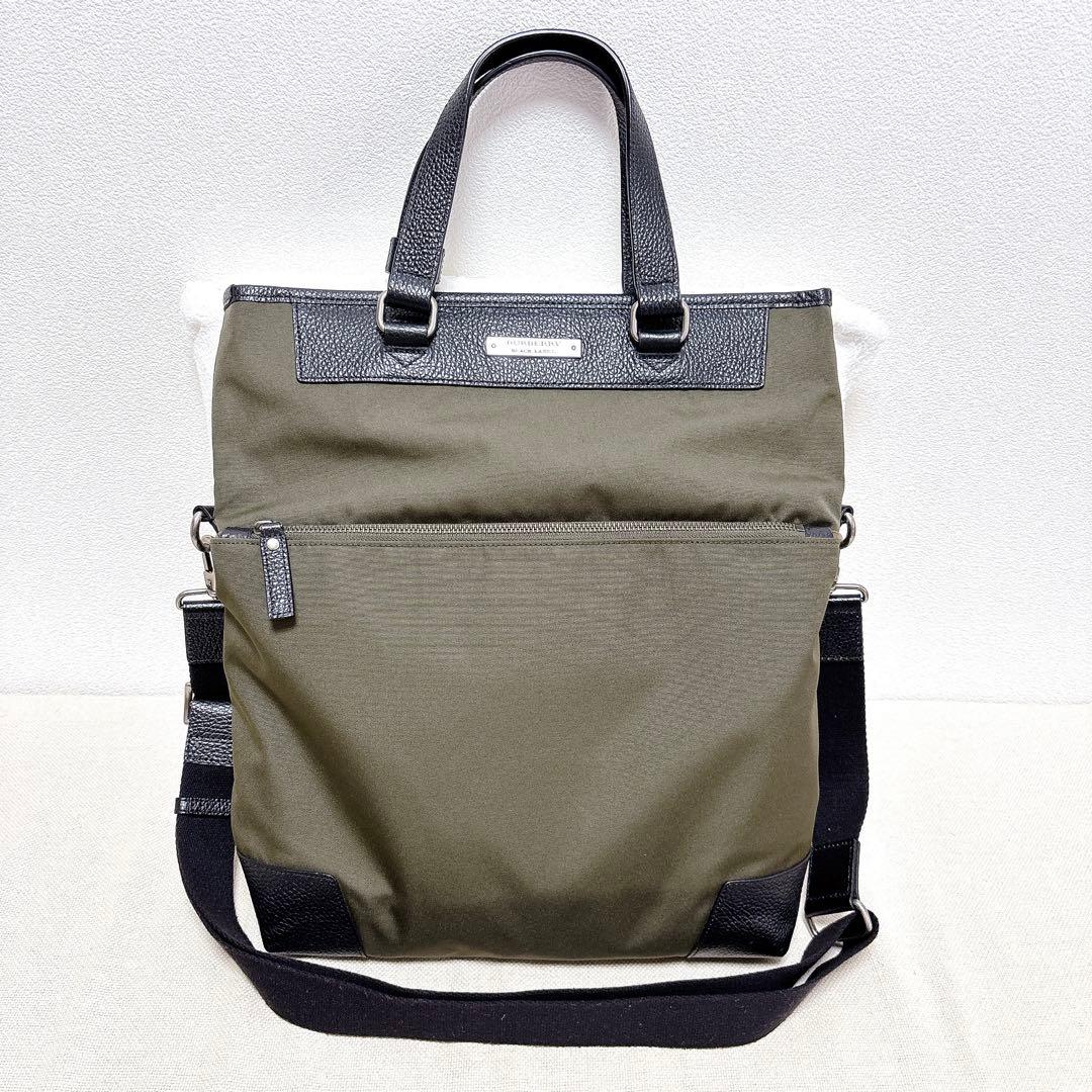 BURBERRY BLACK LABELバーバリーブラックレーベルナイロントート