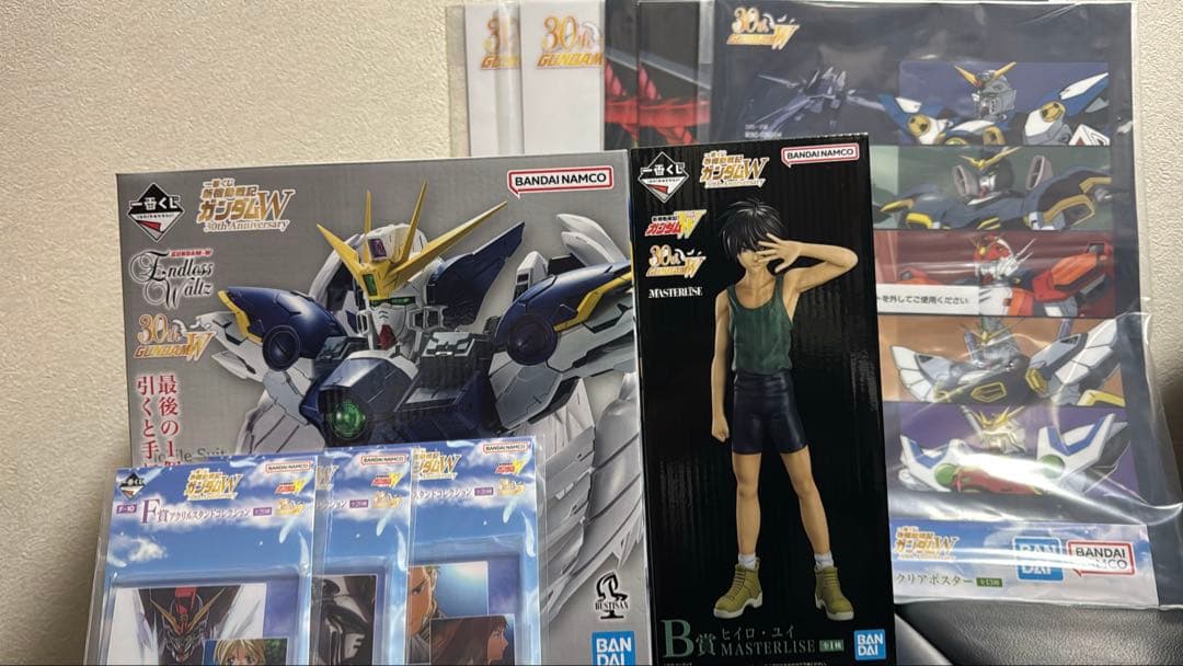 一番くじ 新機動戦記ガンダムW　ヒイロ　ウイングガンダムゼロカスタム