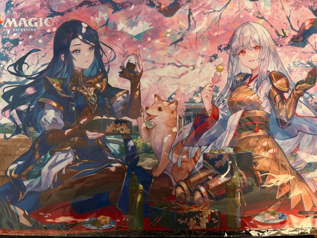 MTG 放浪皇のお花見キャンペーン 放浪皇＆ナーセットVer. プレイマット MTG 放浪皇のお花見キャンペーン 放浪皇Ver. プレイマット スリーブ等