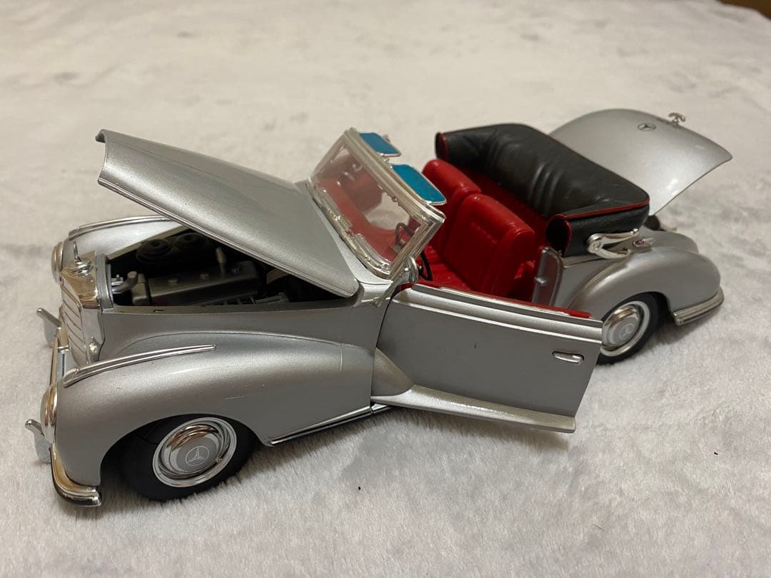 ミニカー WELLY 1955 Mercedes-Benz 300S 1/18