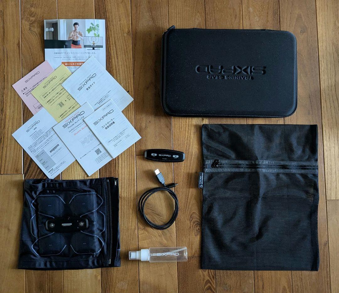 ヒ*ル様 SIXPAD パワースーツアブズMサイズ コントローラー付き SIXPAD Powersuit Abs（シックスパッド パワースーツアブズ）専用