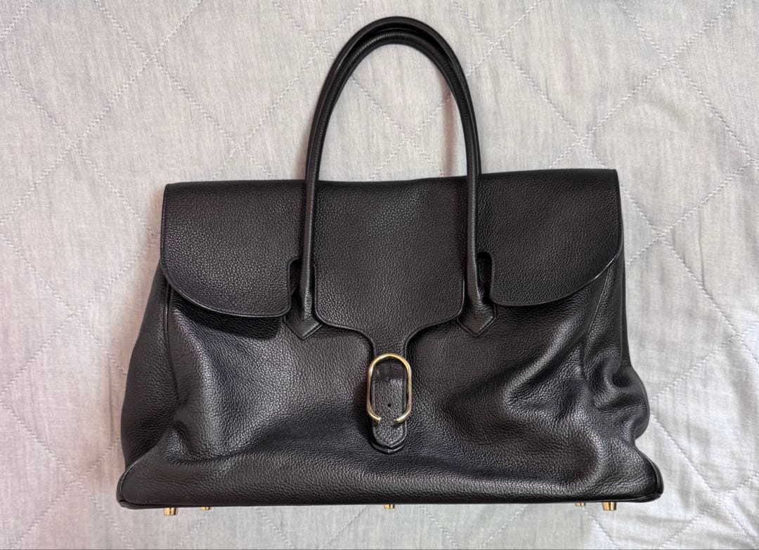 【USED］Cisei シセイ 981 フラップトート ブラック Cisei（シセイ） CISEI【チセイ/シセイ】フラップ付きトートバッグM