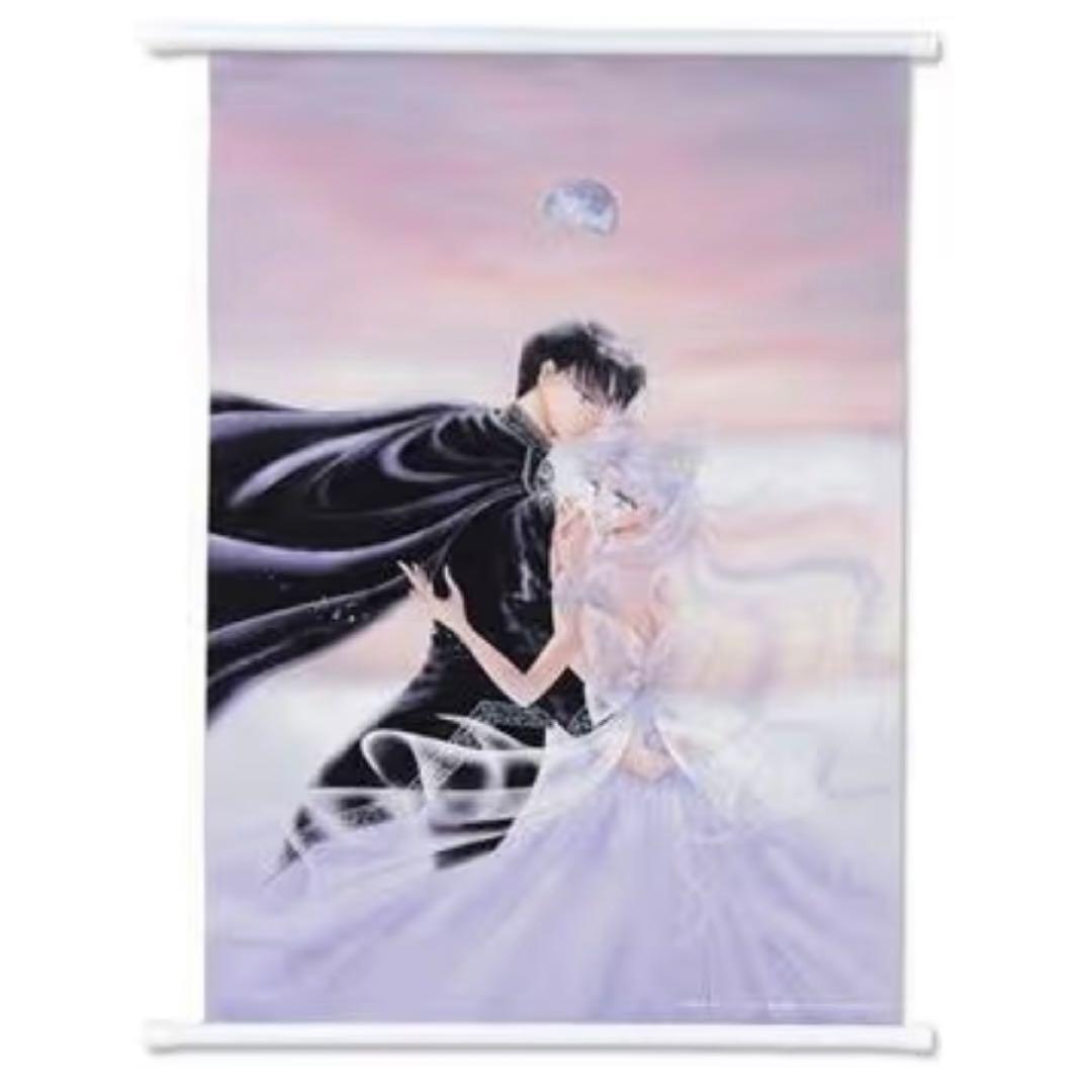 【新品】セーラームーンタペストリー原作柄　プリンセスセレニティ&エンディミオン