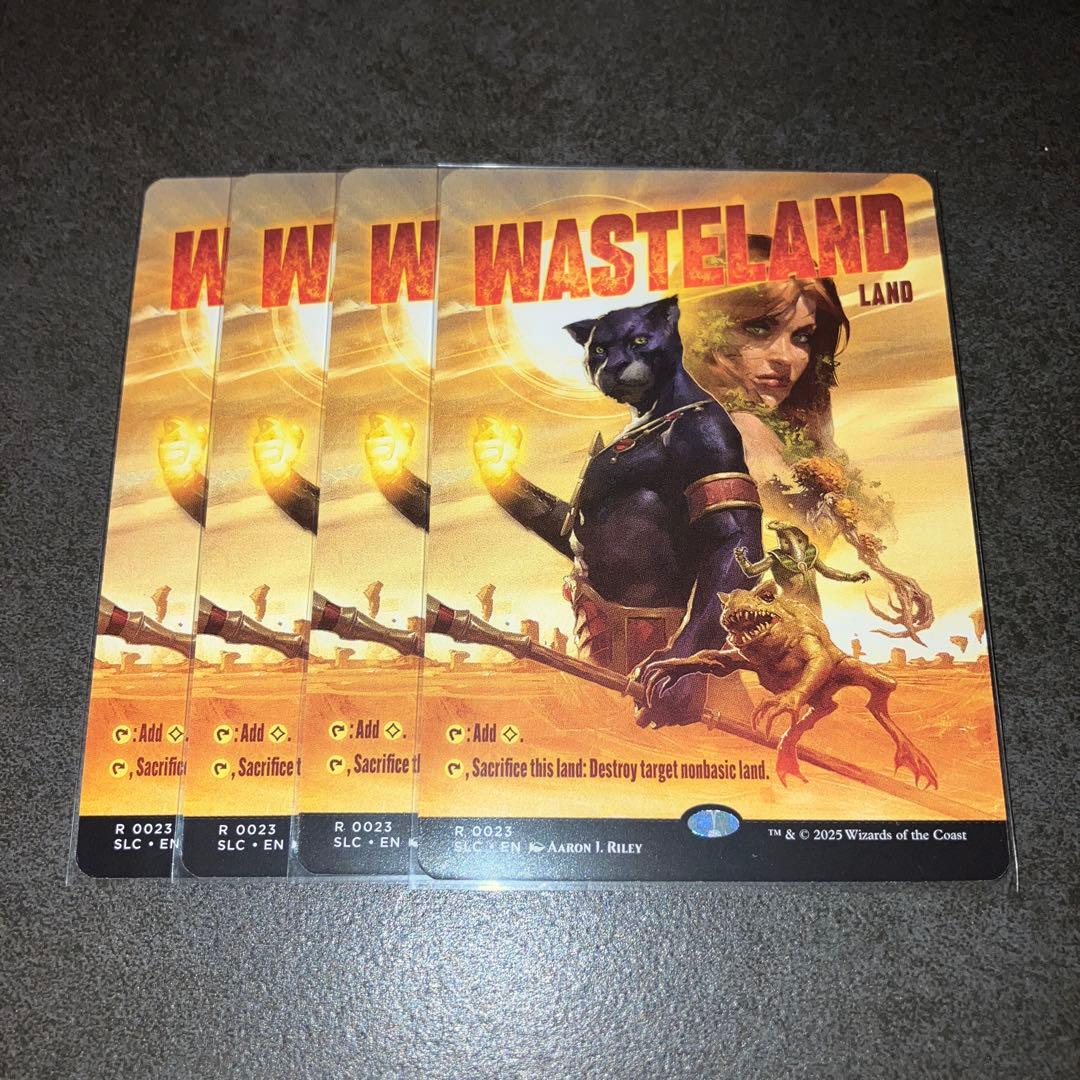 ザ*ク様 不毛の大地　non foil 4枚セット　英語　MTG Foil】《不毛の大地/Wasteland》[EXP] 土地R | 日本最大級 MTG通販