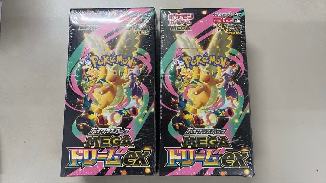 ポケモンカード MEGAドリームEX シュリンク付き