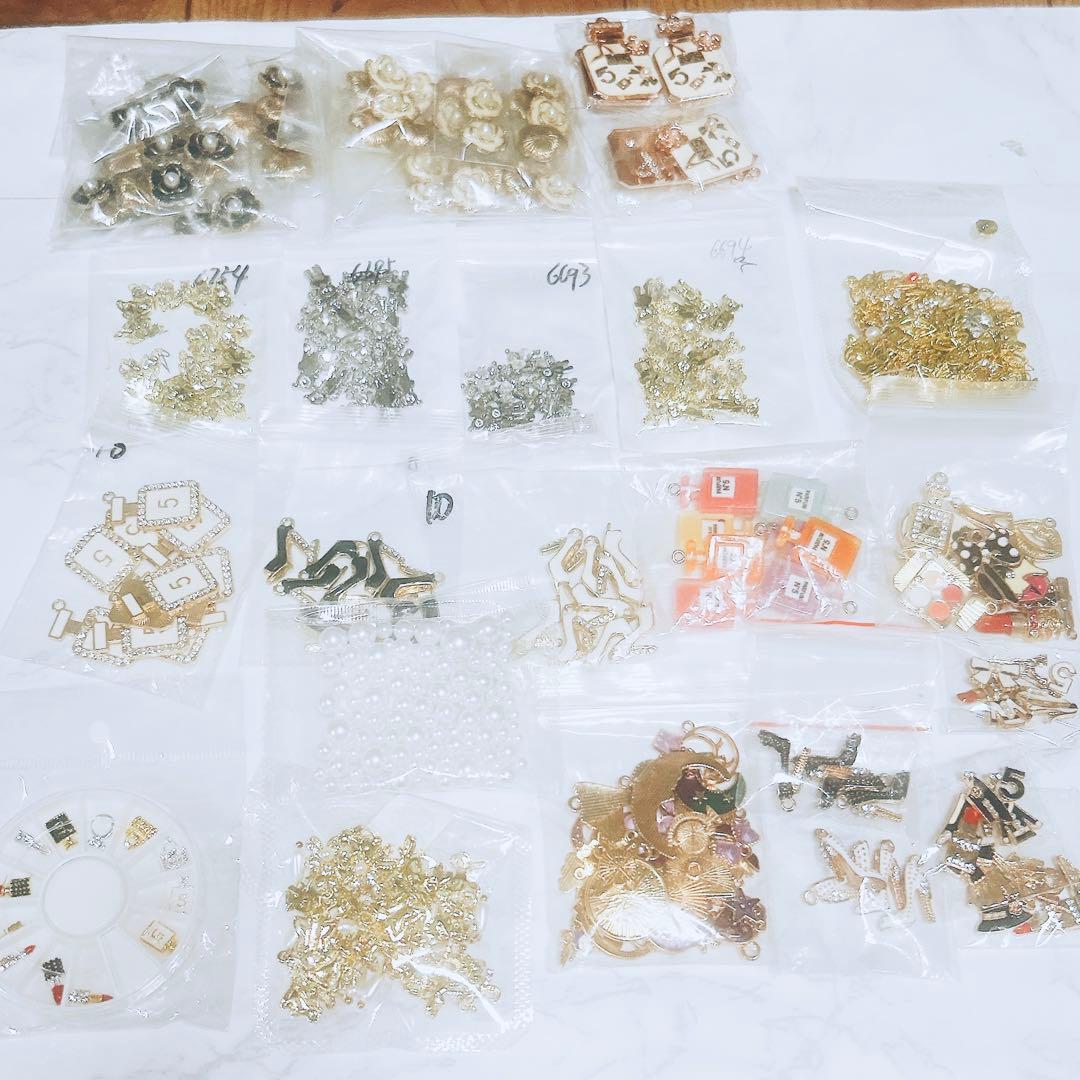 ネイルパーツ デコパーツ ネイルチャーム メタルチャーム パーツ