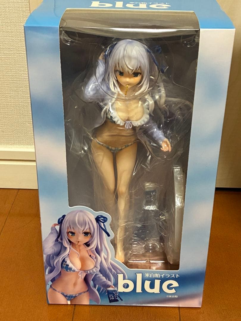 米白粕 イラスト blue フィギュア / ユニオンクリエイティブ デザインココ