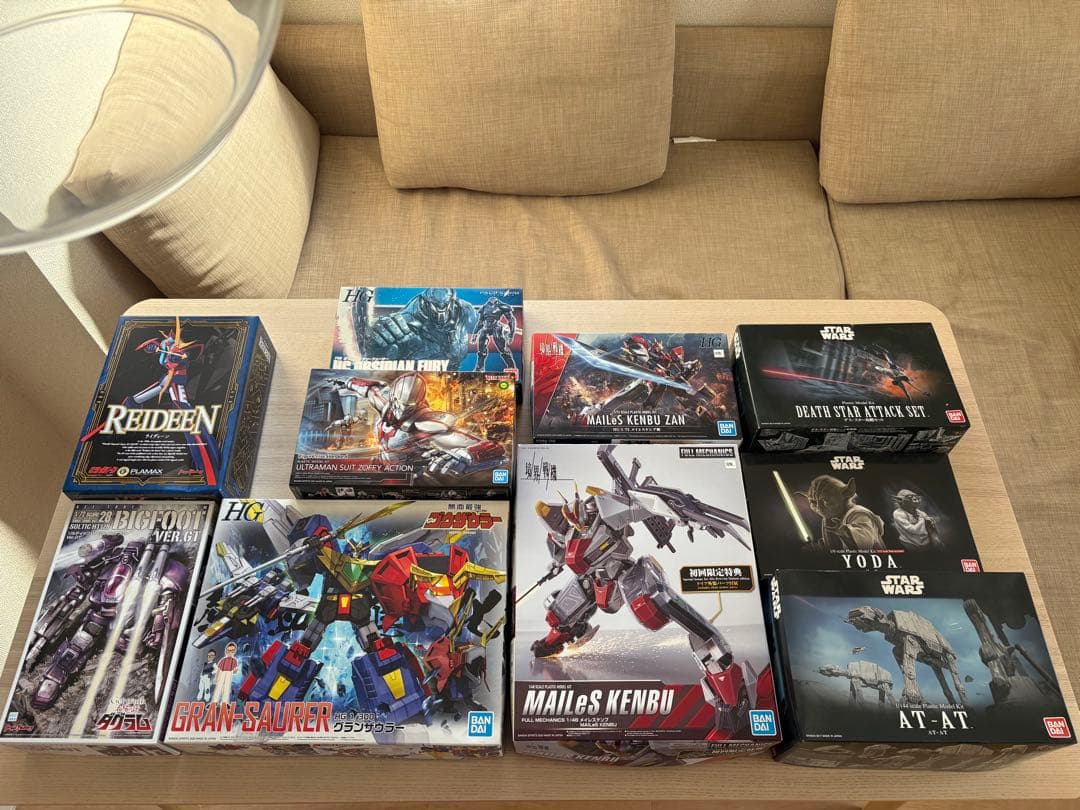 バンダイ　プラモデルコレクション　未使用品