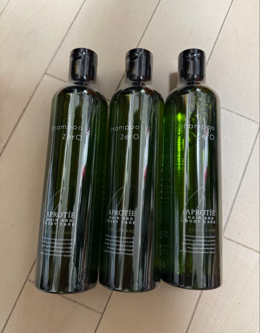 アプロティー シャンプー ゼロ AP オーガニック 無添加 3本セット