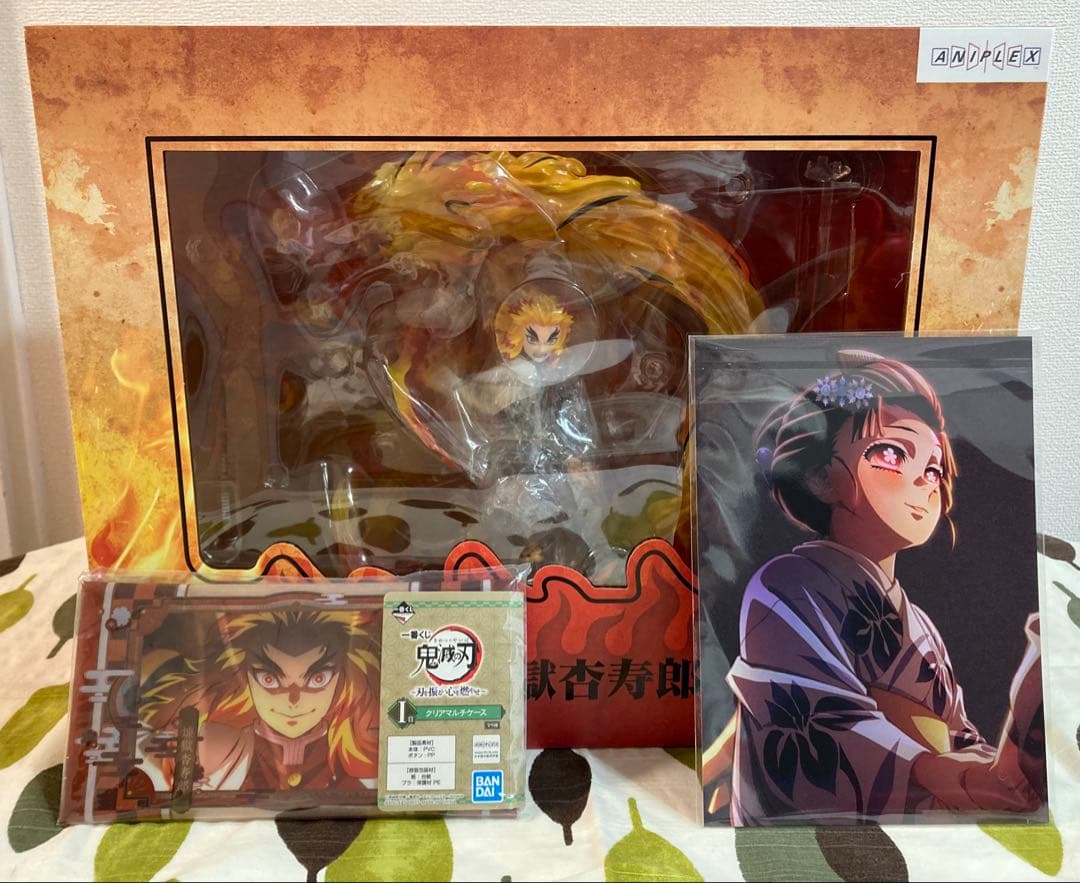 【新品・未開封】鬼滅の刃 ANIPLEX 煉獄杏寿郎 フィギュア＋おまけ