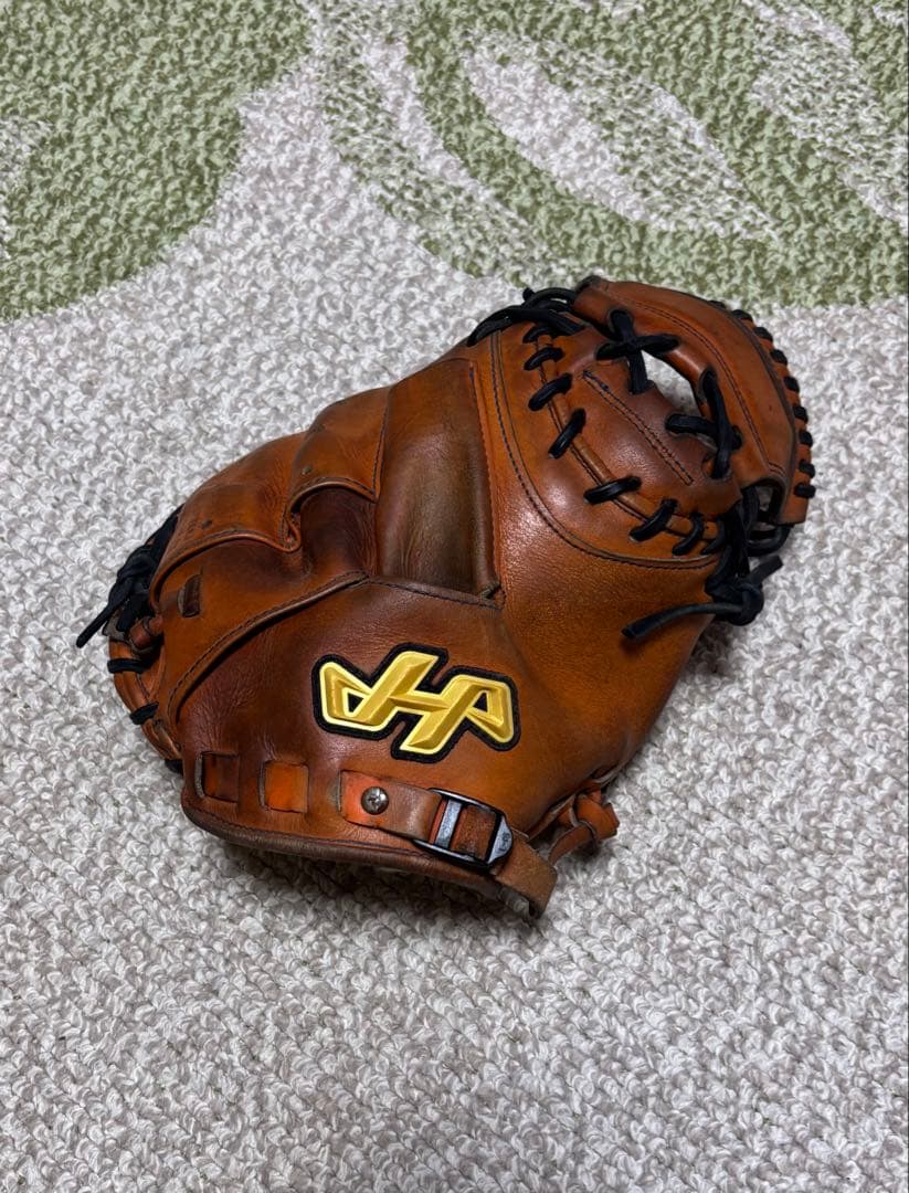 ハタケヤマ　キャッチャーミット　甲斐モデル