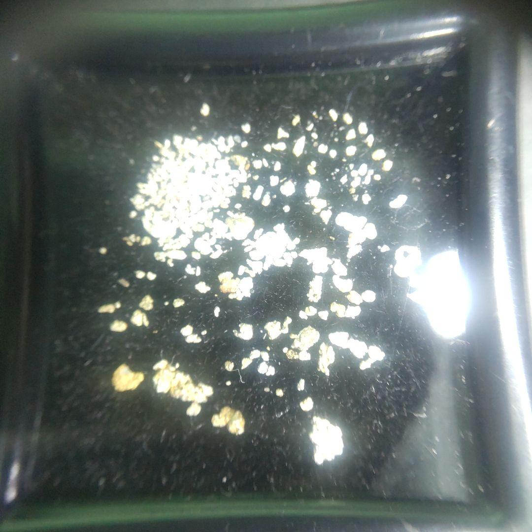 砂白金　レア　最上川支流一級河川採取　管理No.70801