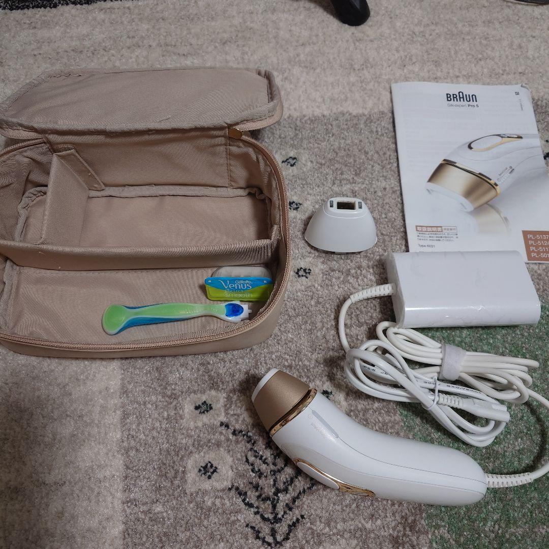 ブラウン シルクエキスパートpro5 注意事項あり