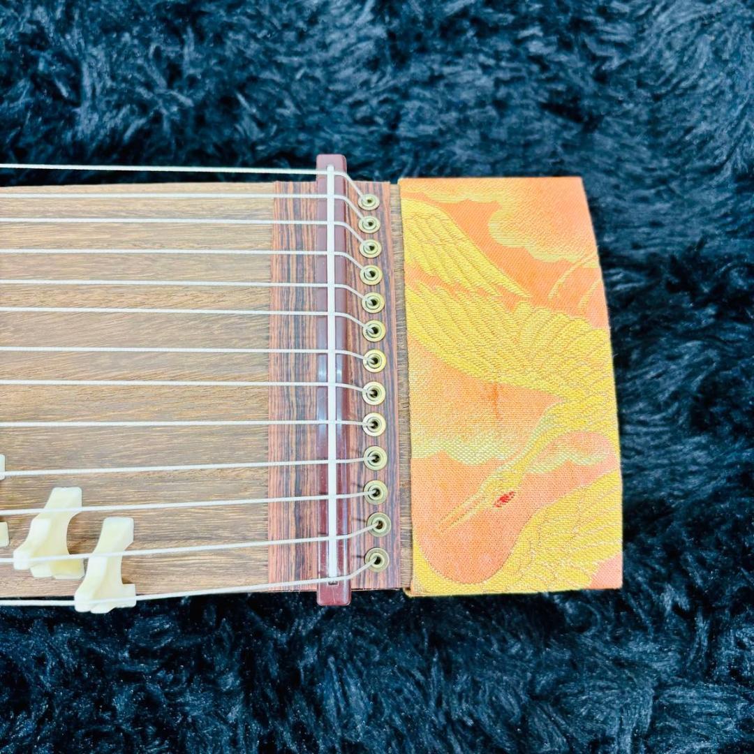 短琴 ミニ琴 二尺琴 13弦 全長約61cm お琴 和楽器 箏 弦楽器 - メルカリ