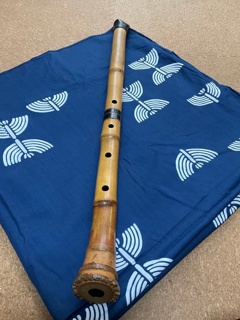 尺八 琴古流 銘木 直芳