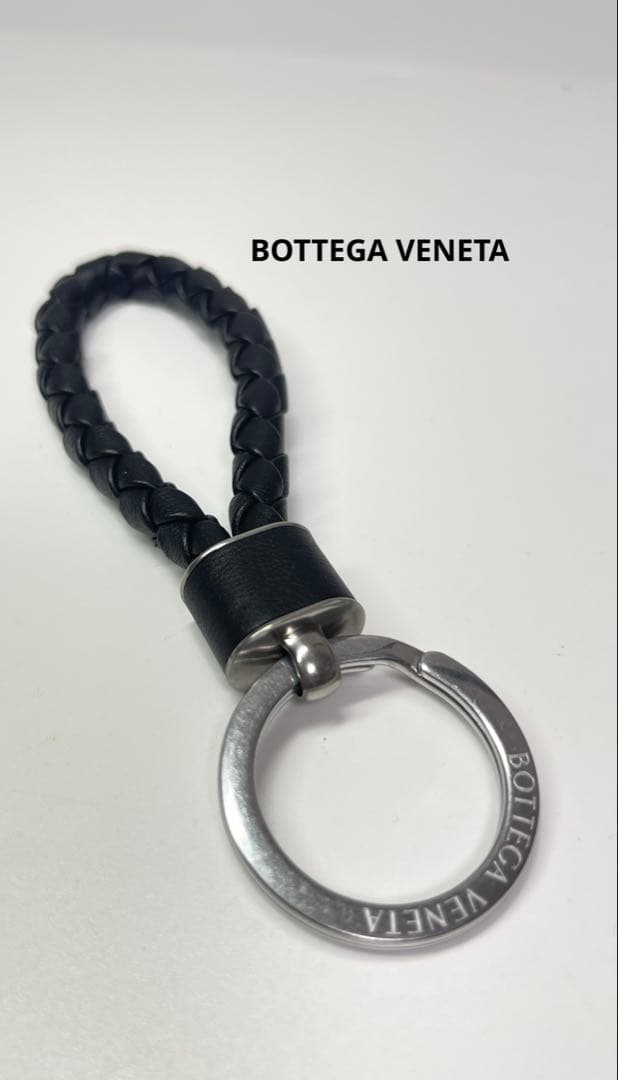 BOTTEGA VENETA(ボッテガべネタ)キーリング ボッテガ キーリング ボッテガヴェネタ レザー キーホルダー イントレ