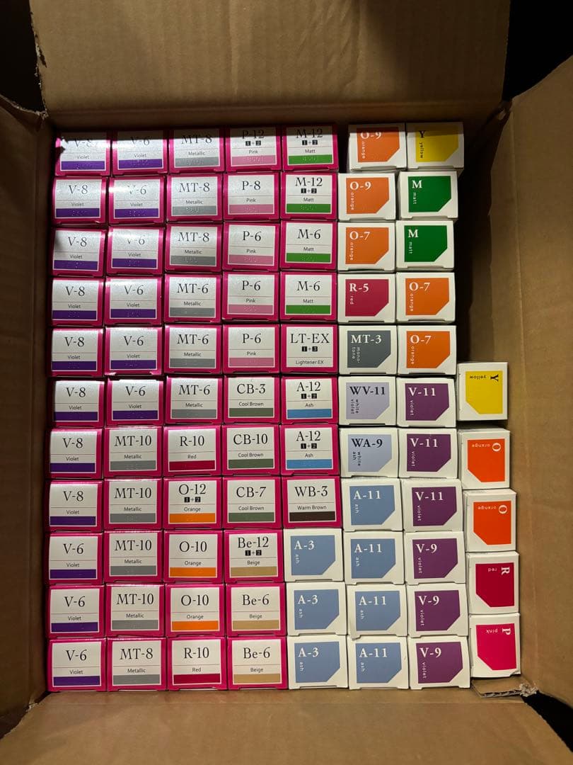 マテリア　エドル　カラー剤　82本