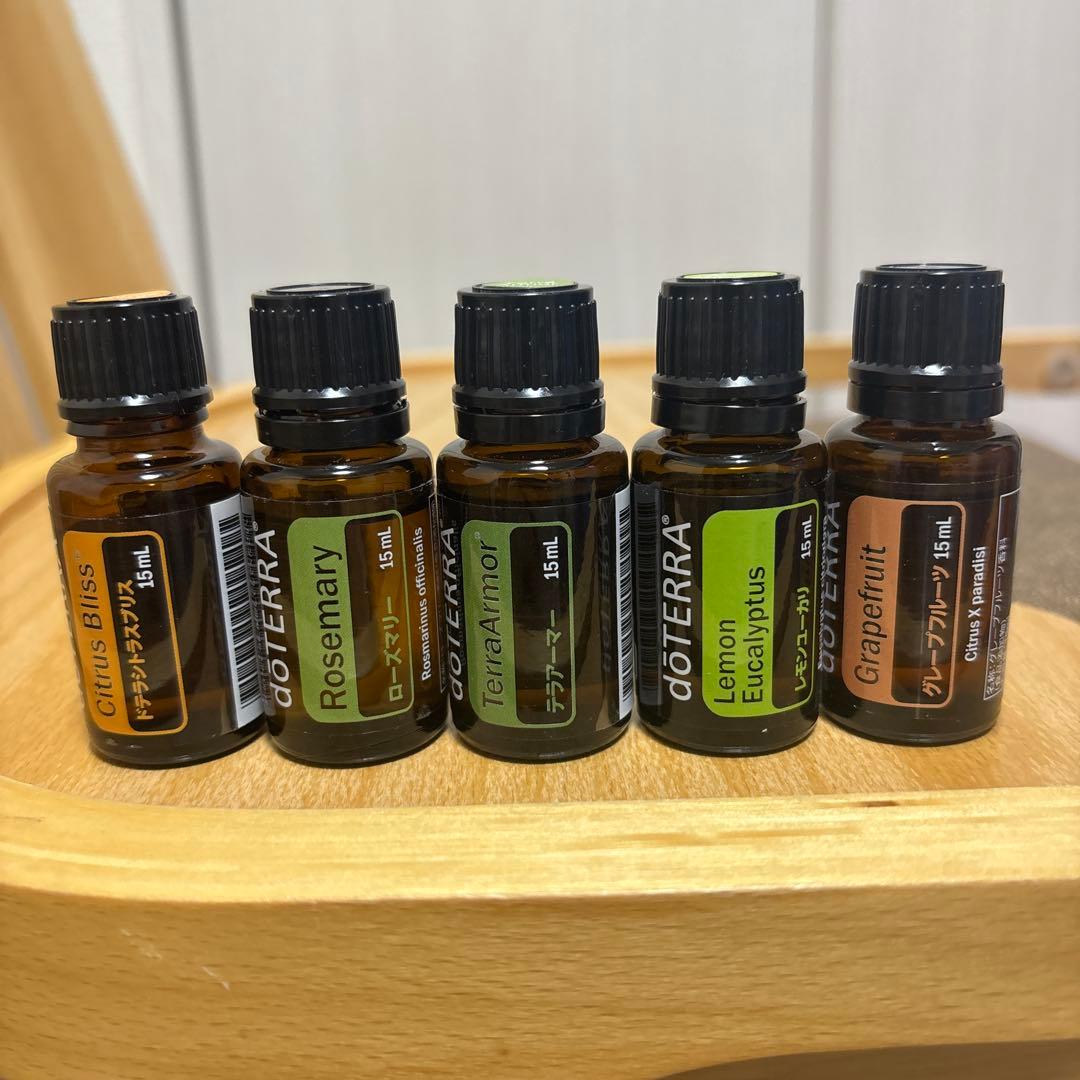 エッセンシャルオイル 5本セット エッセンシャルオイル セット 5ml×5本セット アロマプレミアムセット3