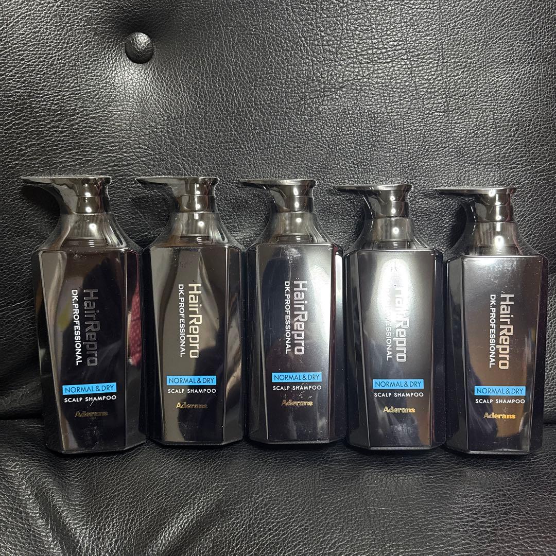 HairRpro スカルプシャンプー ノーマル&ドライ 5本セット ヘアリプロ 薬用スカルプシャンプー(ノーマル＆ドライ) Mサロン品質の