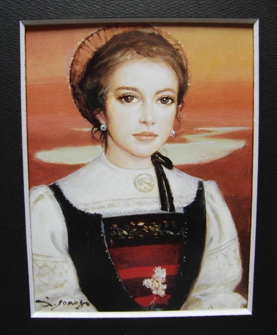 芝田 米三、「輝く河の詩」、希少画集・額装画