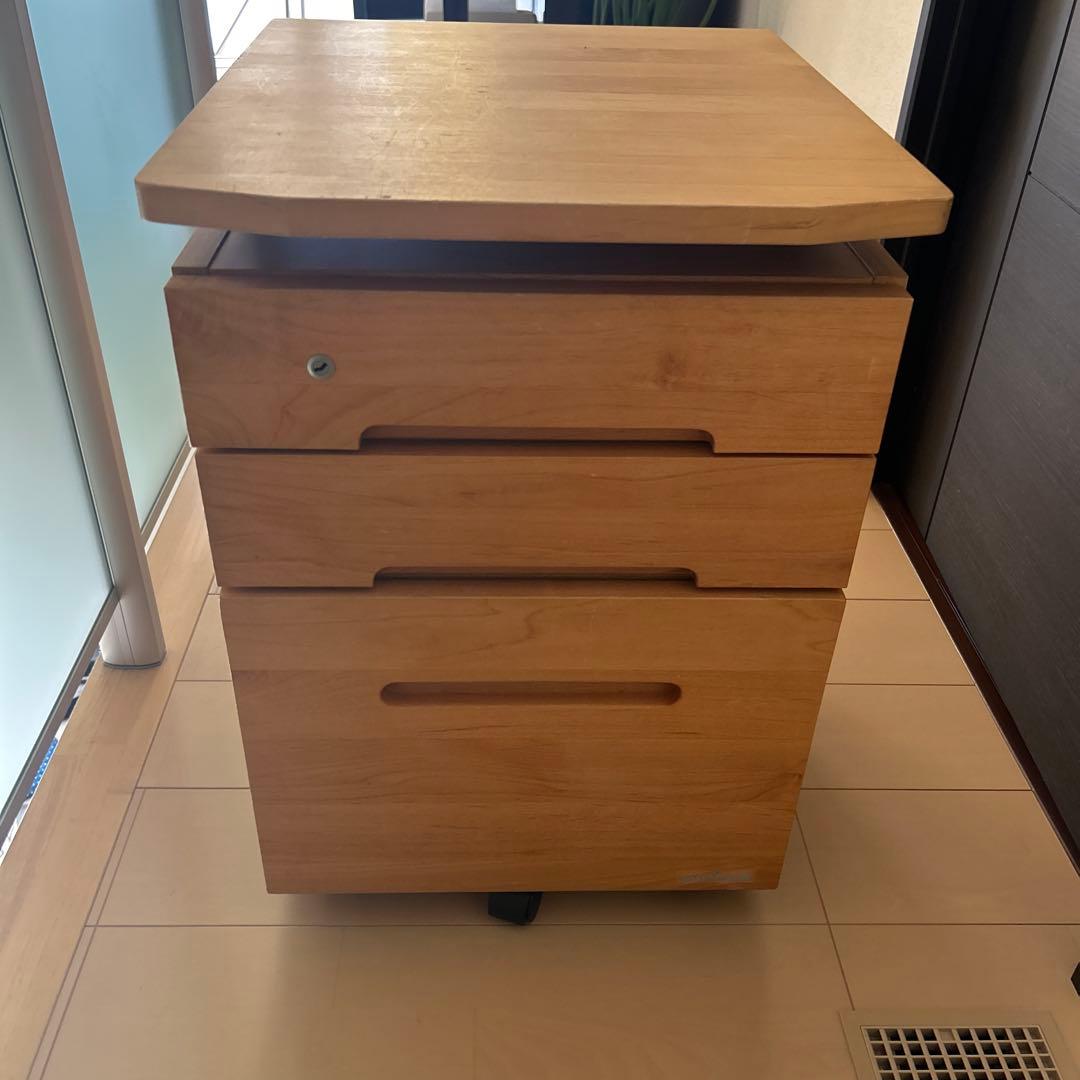 hotta woody ウィンディ昇降袖机 デスクワゴン サイドワゴン 子供