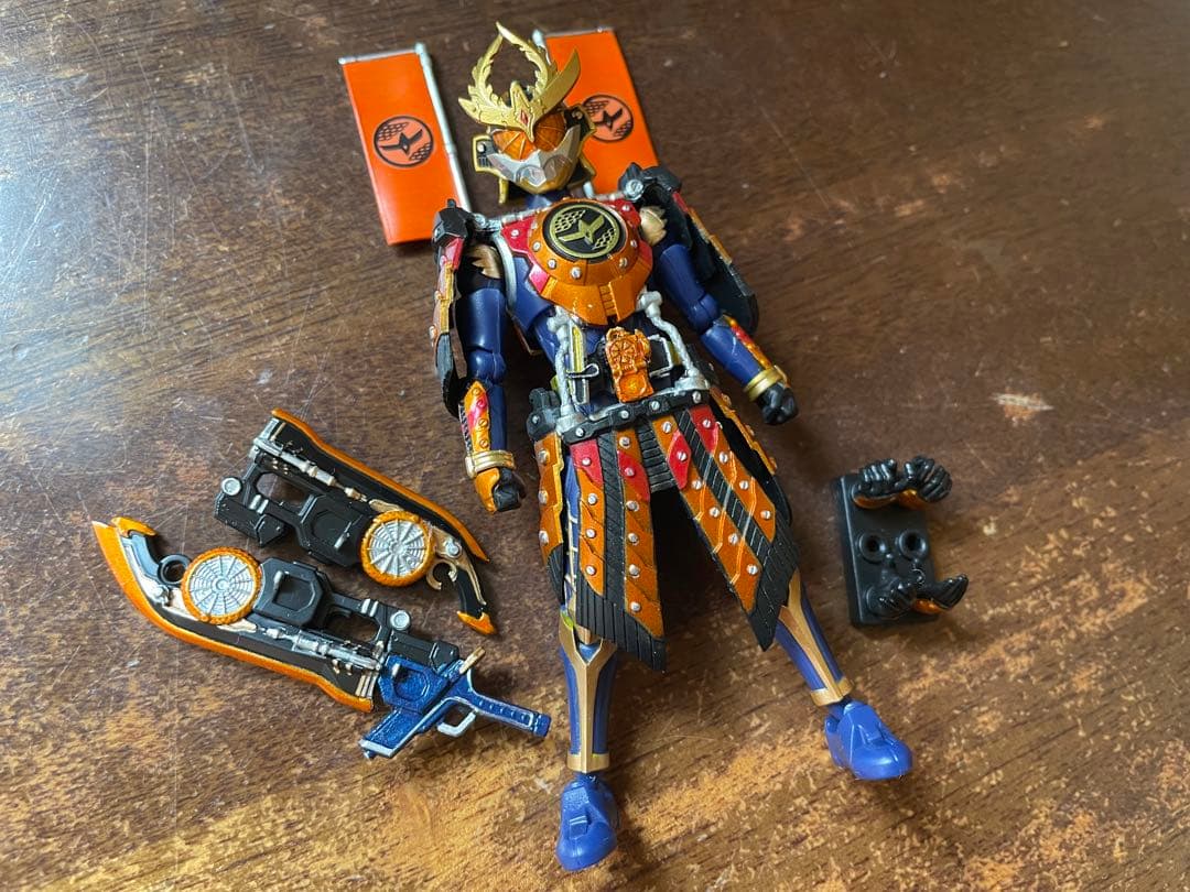 SHODO-XX 仮面ライダー 鎧武 カチドキアームズ　火縄大橙DJ銃　掌動