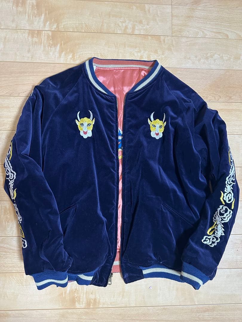 希少 ウエアハウス 別珍 リバーシブル スーベニアジャケット 38 マタドール