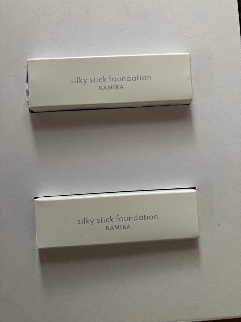 KAMIKA シルキースティックファンデーション 2個セット ホワイト